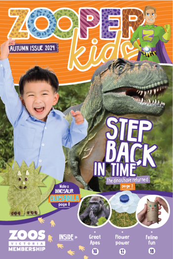 Front cover of Zooper Kids Autumn 2024
