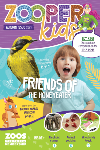 Front cover of Zooper Kids Autumn 2021